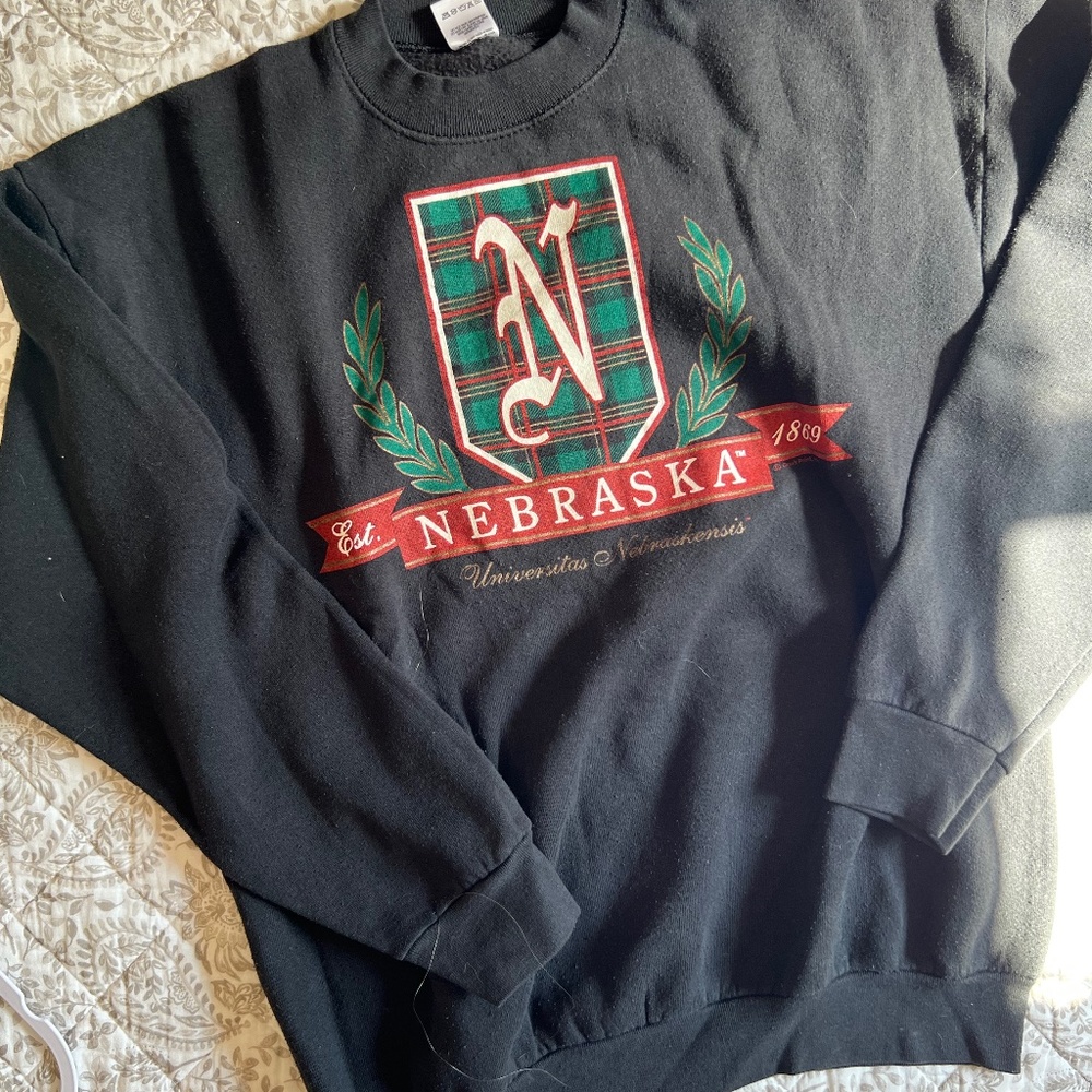 VINTAGE Nebraska Cornhuskers Sweater